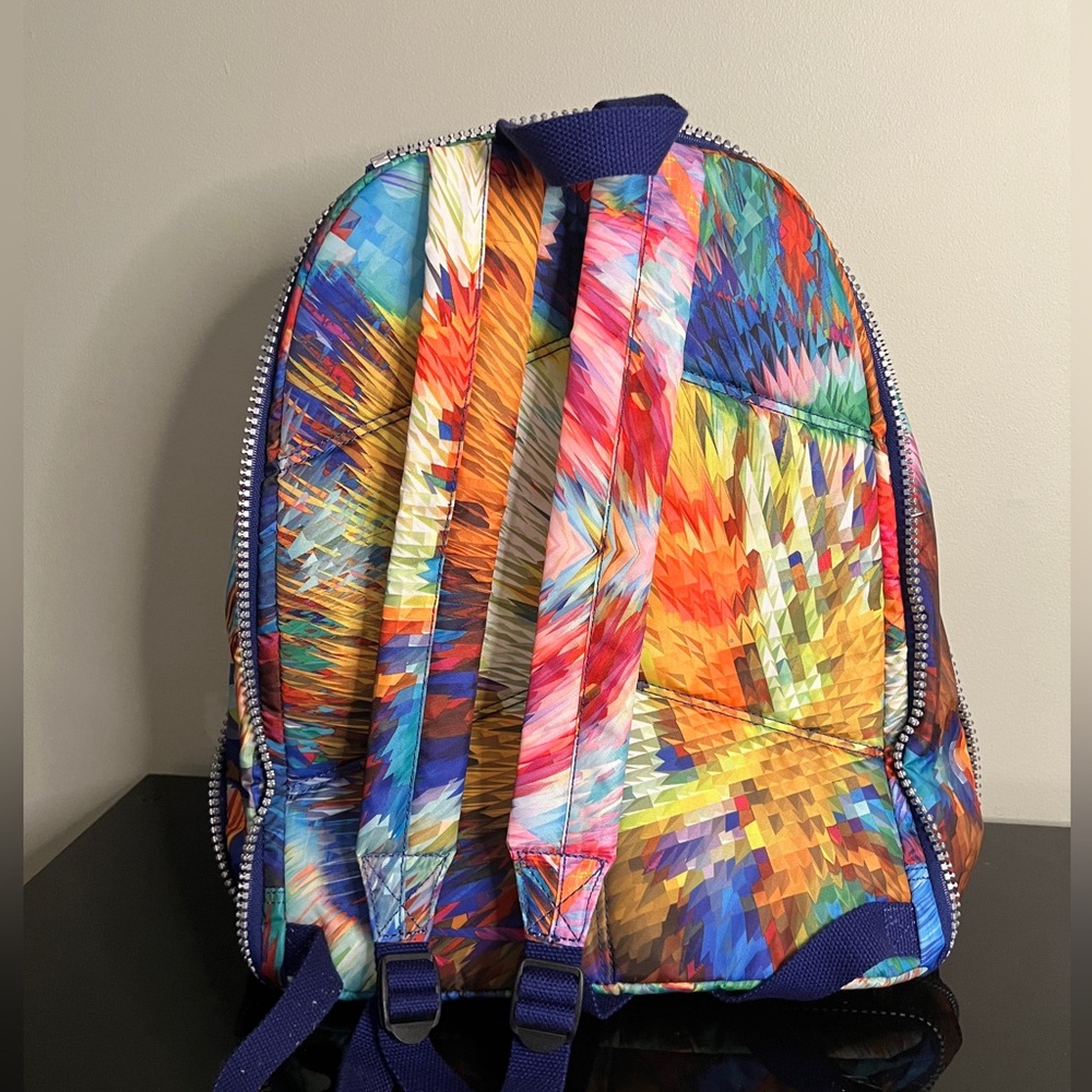 Kipling Expandable Backpack Multicolored Travel S… - image 2